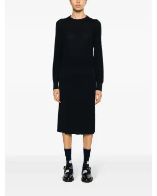 Thom Browne プリッセ ヴァージンウール ミディスカート - サムネイル2