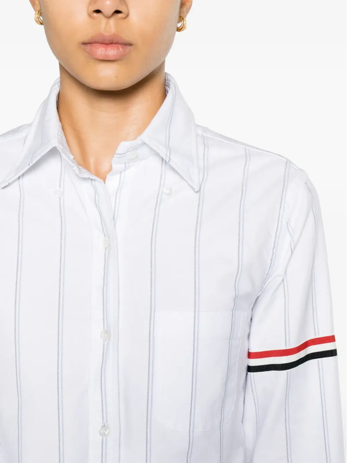 Thom Browne 白いシャツ - 画像5