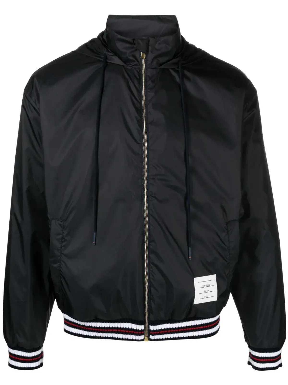 Thom Browne ロゴパッチ付きリップストップ ライトウェイトジャケット - 画像1