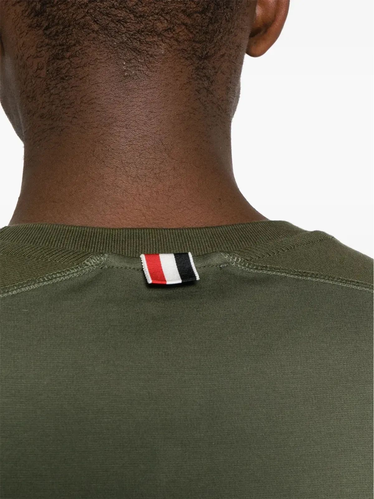 Thom Browne 4-Bar コットンTシャツ - 画像5