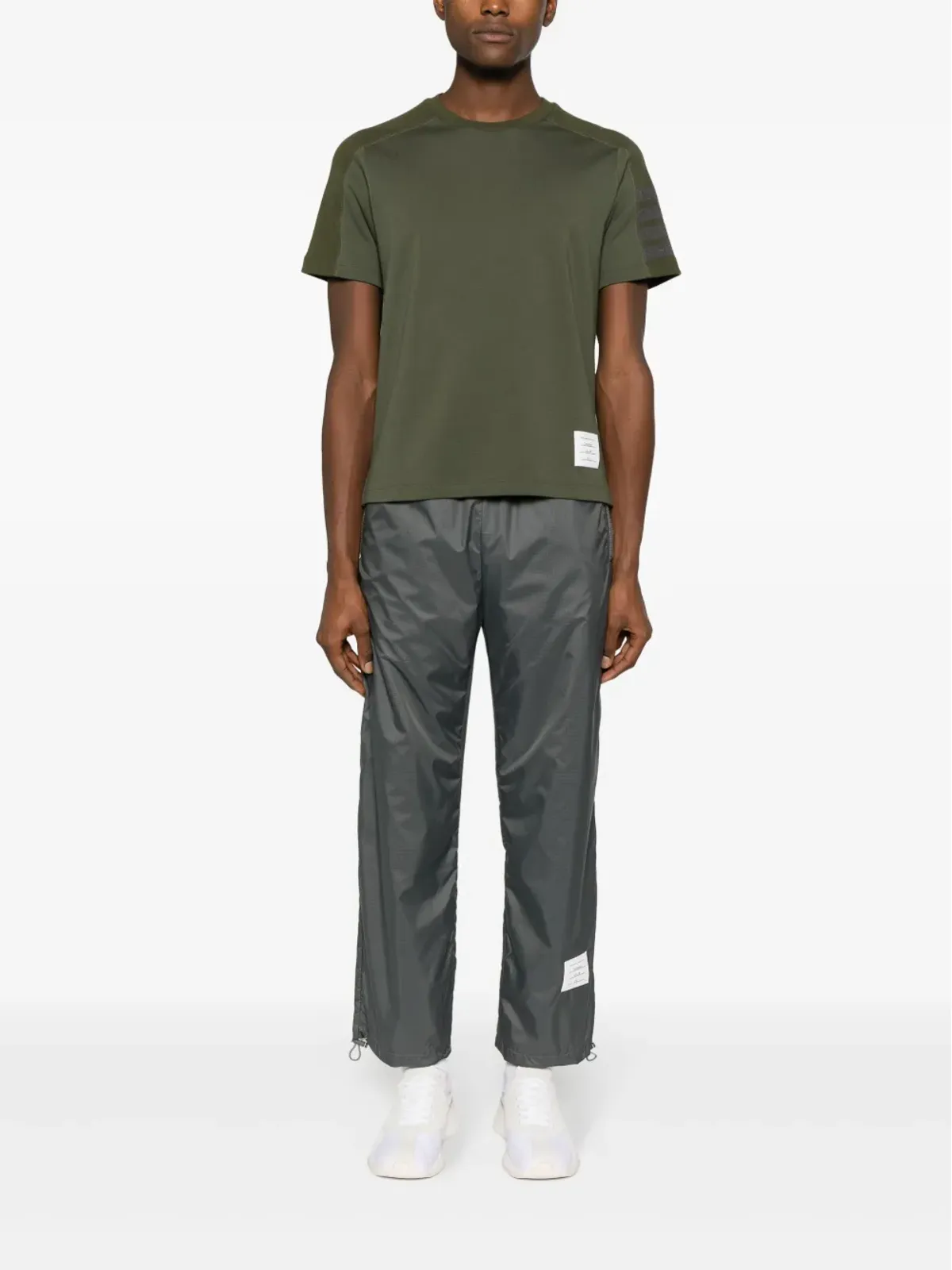 Thom Browne 4-Bar コットンTシャツ - 画像2
