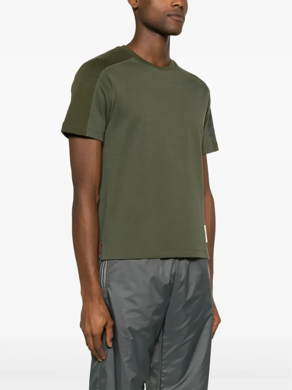 Thom Browne 4-Bar コットンTシャツ - 画像3