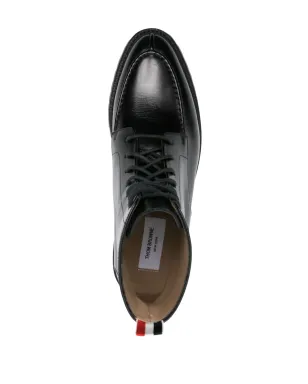 ビンテージ Thom Browne ウィングチップ レザー ブーツ - ブラック - サムネイル4
