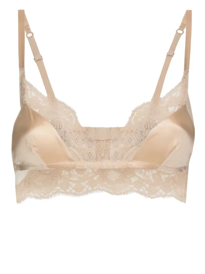 Dolce & Gabbana Dolce & Gabbana レーストリム サテン ブラレットの商品画像