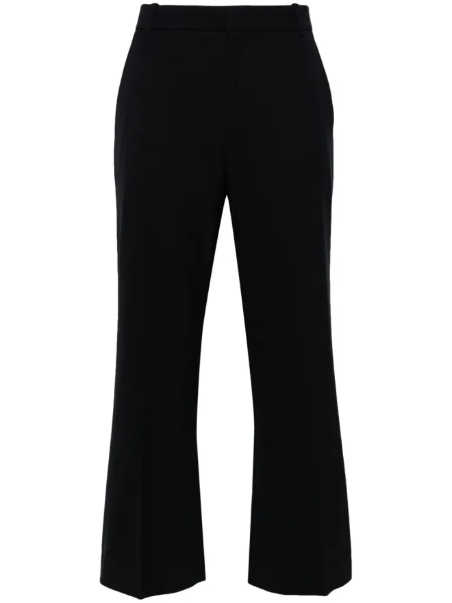 Chloe Chloé ミッドライズ クロップド テーラードパンツ - ブルーの商品画像