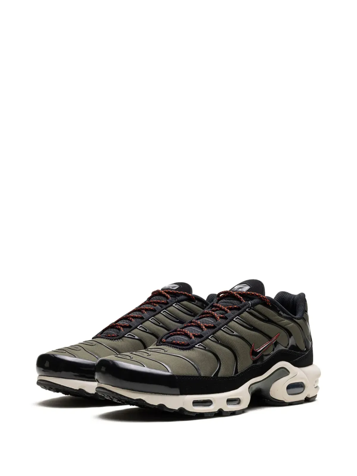 Nike エアマックスプラス カーゴカーキ スニーカー グリーン - 画像5