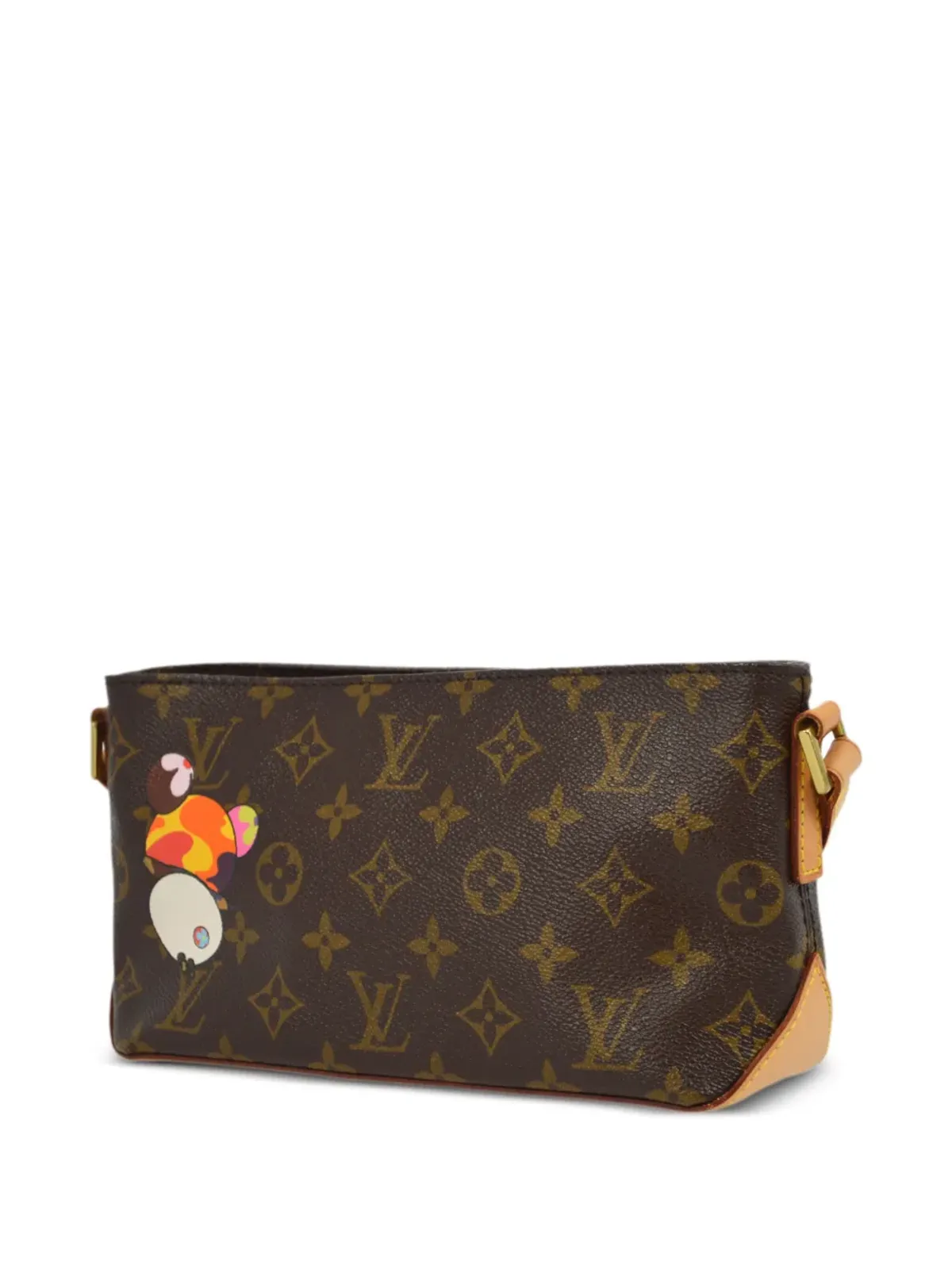 Louis Vuitton ビンテージ 2004 トロットゥール クロスボディバッグ ブラウン - 画像2