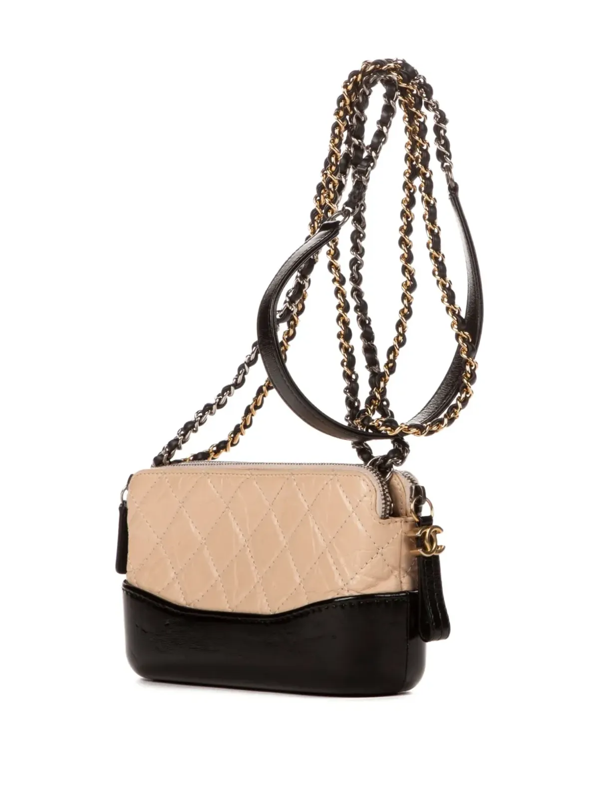 CHANEL ビンテージ 2010 ミニ Gabrielle クロスボディバッグ - ピンク - 画像5