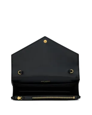 Saint Laurent エンベロープチェーンウォレット - ブラック - サムネイル5