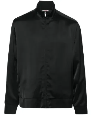 Valentino Garavani ロックスタッドディテール ボンバージャケット - ブラック - サムネイル1
