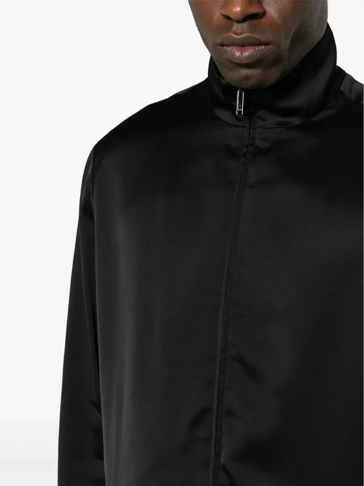 Valentino Garavani ロックスタッドディテール ボンバージャケット - ブラック - 画像5