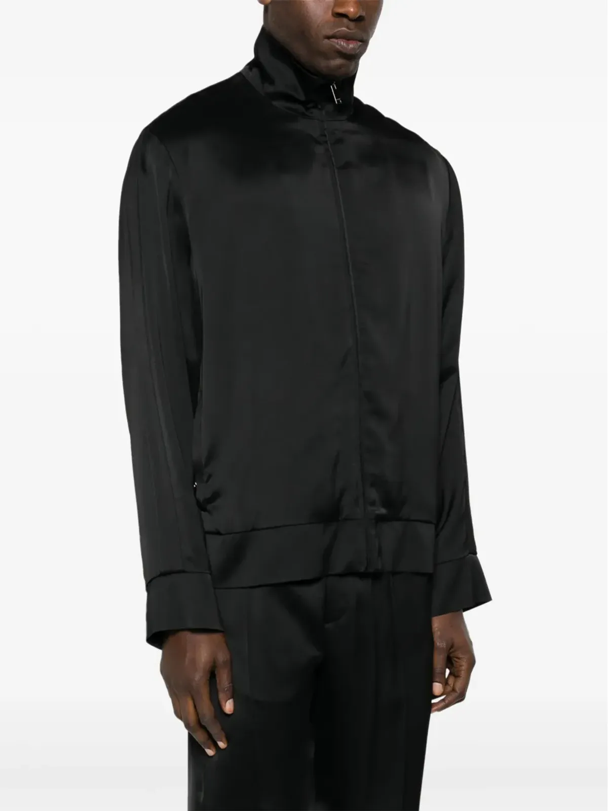 Valentino Garavani ロックスタッドディテール ボンバージャケット - ブラック - 画像3
