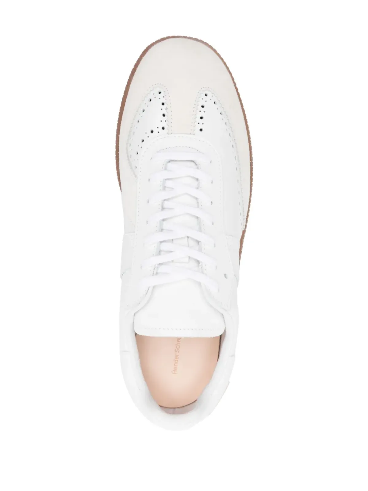 Hender Scheme Citizen レースアップレザースニーカー - 画像4