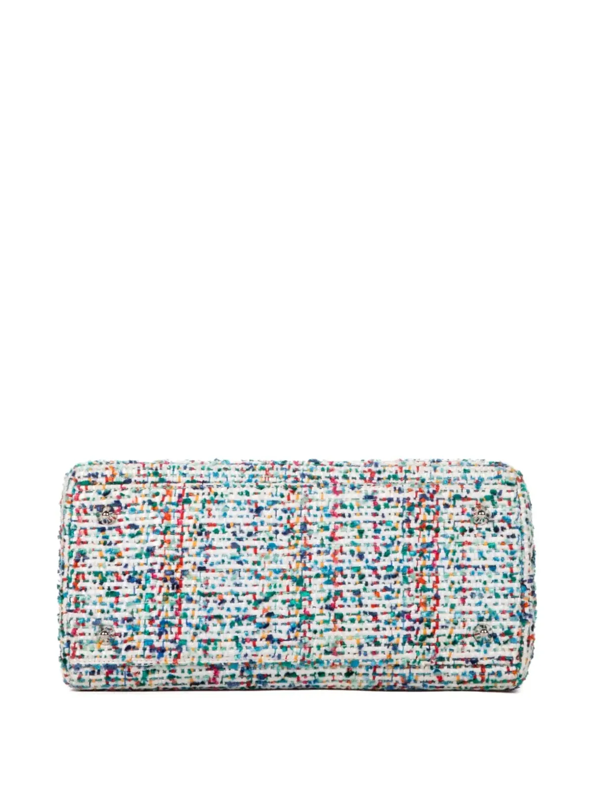 Christian Dior ビンテージ ミディアム レディ・ディオール トートバッグ ブルー - 画像5