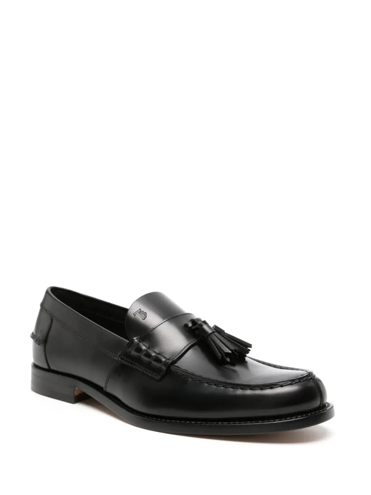 Tod's タッセル付きレザー ローファー - ブラック - 画像2