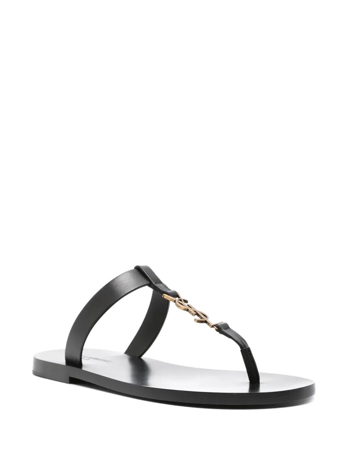 Saint Laurent Cassandre スライド - ブラック - 画像2