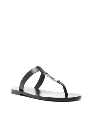 Saint Laurent Cassandre スライド - ブラック - サムネイル2