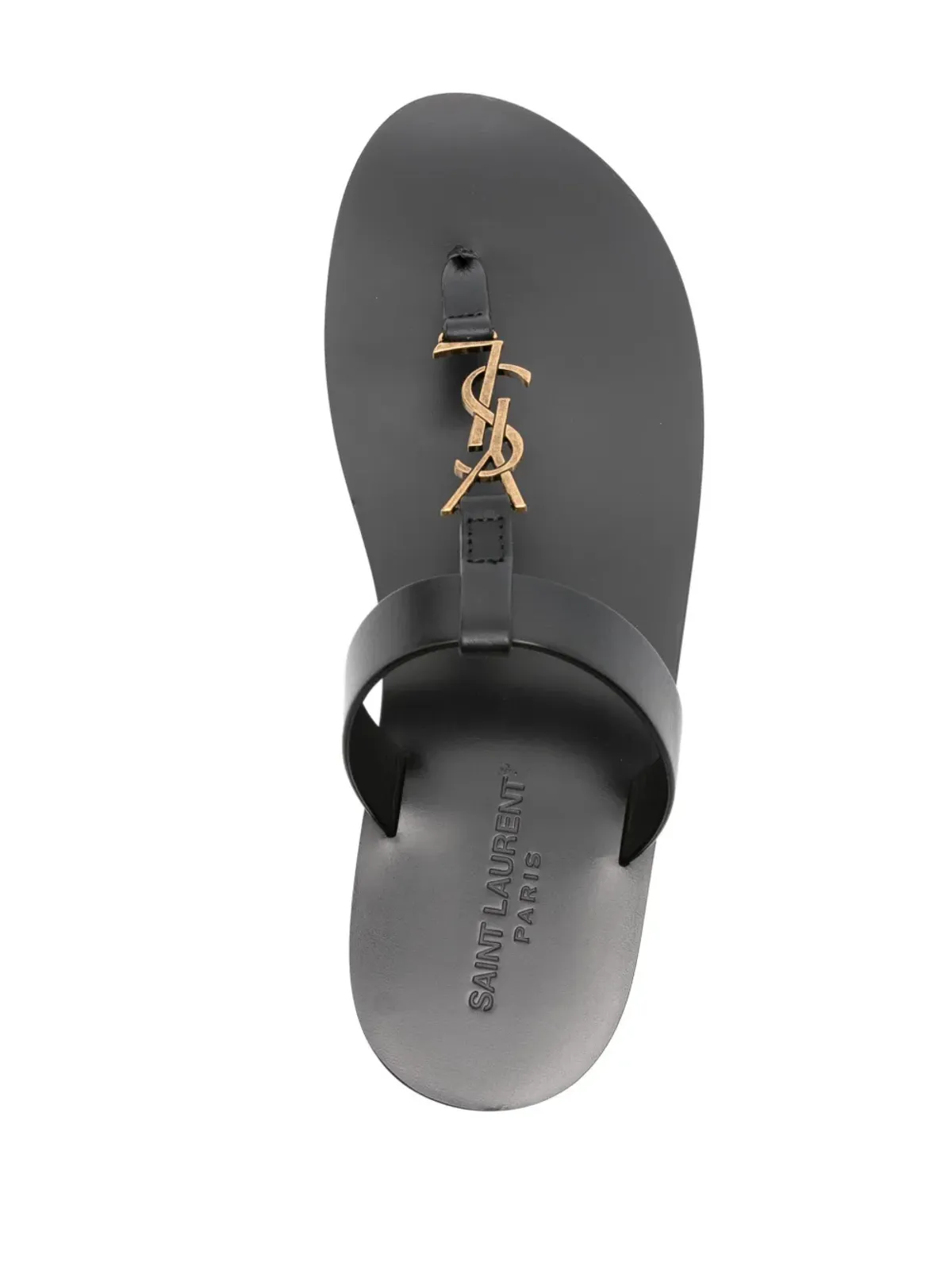 Saint Laurent Cassandre スライド - ブラック - 画像4