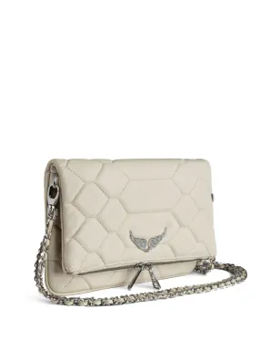 Zadig&Voltaire ロック・キルテッド・レザー・クラッチバッグ - サムネイル4