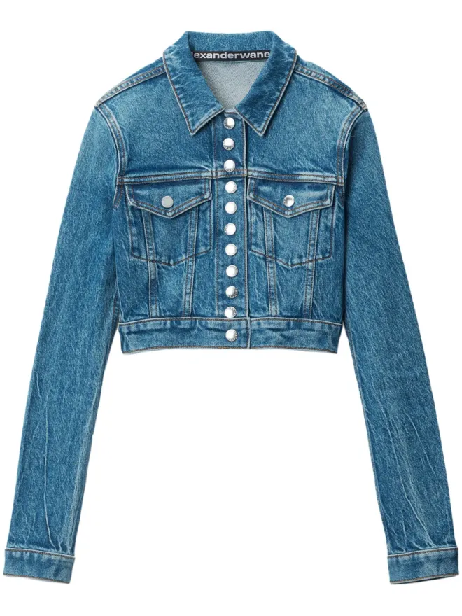Alexander Wang Alexander Wang ショート丈デニムジャケットの商品画像