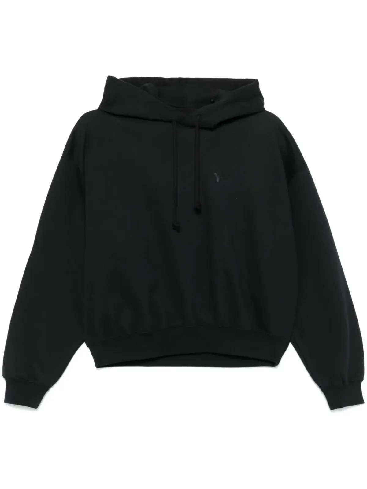 Y-3 x Adidas ロゴプリント パーカー - ブラック - 画像1