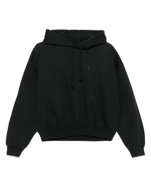Y-3 x Adidas ロゴプリント パーカー - ブラック - サムネイル1