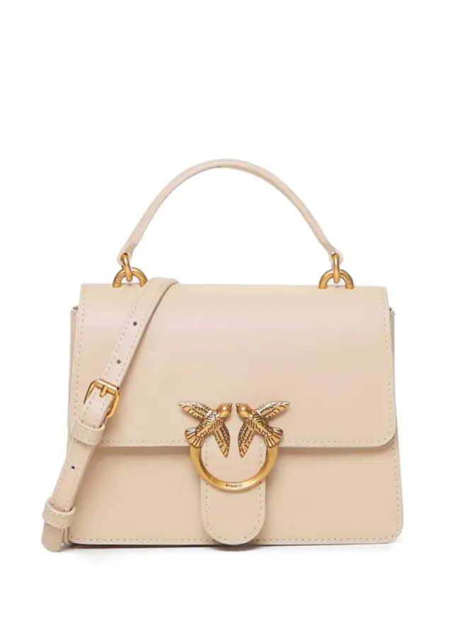 PINKO PINKO 小さめ Love One Classic トートバッグ - ニュートラルカラーの商品画像