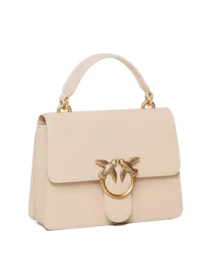 PINKO 小さめ Love One Classic トートバッグ - ニュートラルカラー - サムネイル3