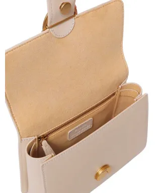 PINKO 小さめ Love One Classic トートバッグ - ニュートラルカラー - サムネイル4