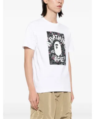 A BATHING APE® ジャパニーズタトゥー カモ コレッジTシャツ - サムネイル3