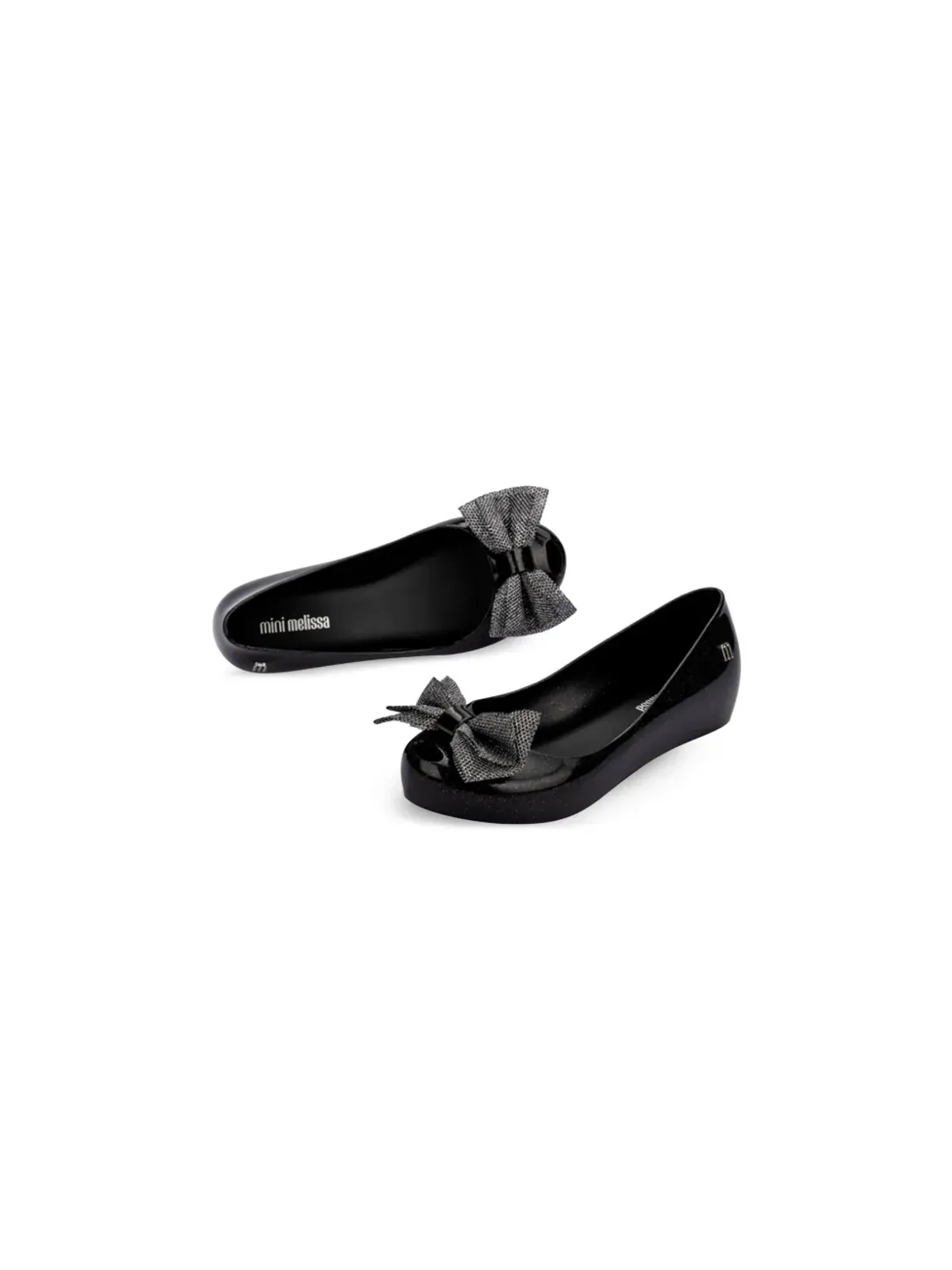 Mini Melissa リボンディテールのバレエシューズ - 画像4