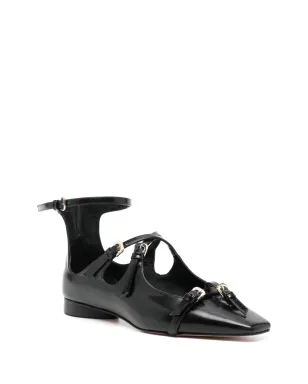 Pīferi Ambrosia flat shoes - Black - サムネイル2