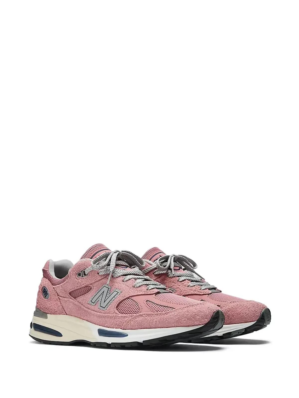 New Balance 991v2 スニーカー ピンク - 画像2