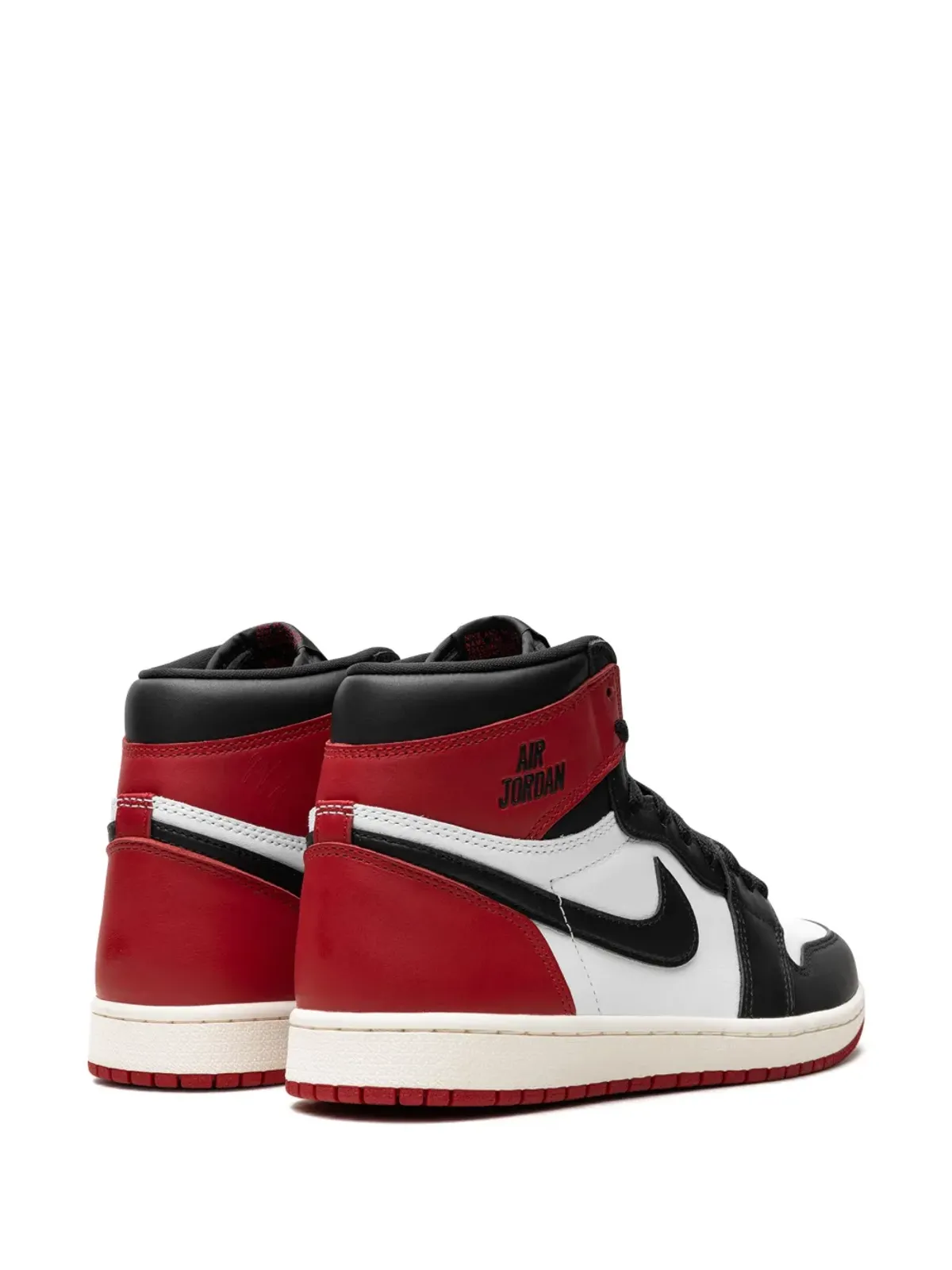 Jordan エアジョーダン 1 ハイ OG「Black Toe Reimagined」スニーカー レッド - 画像3