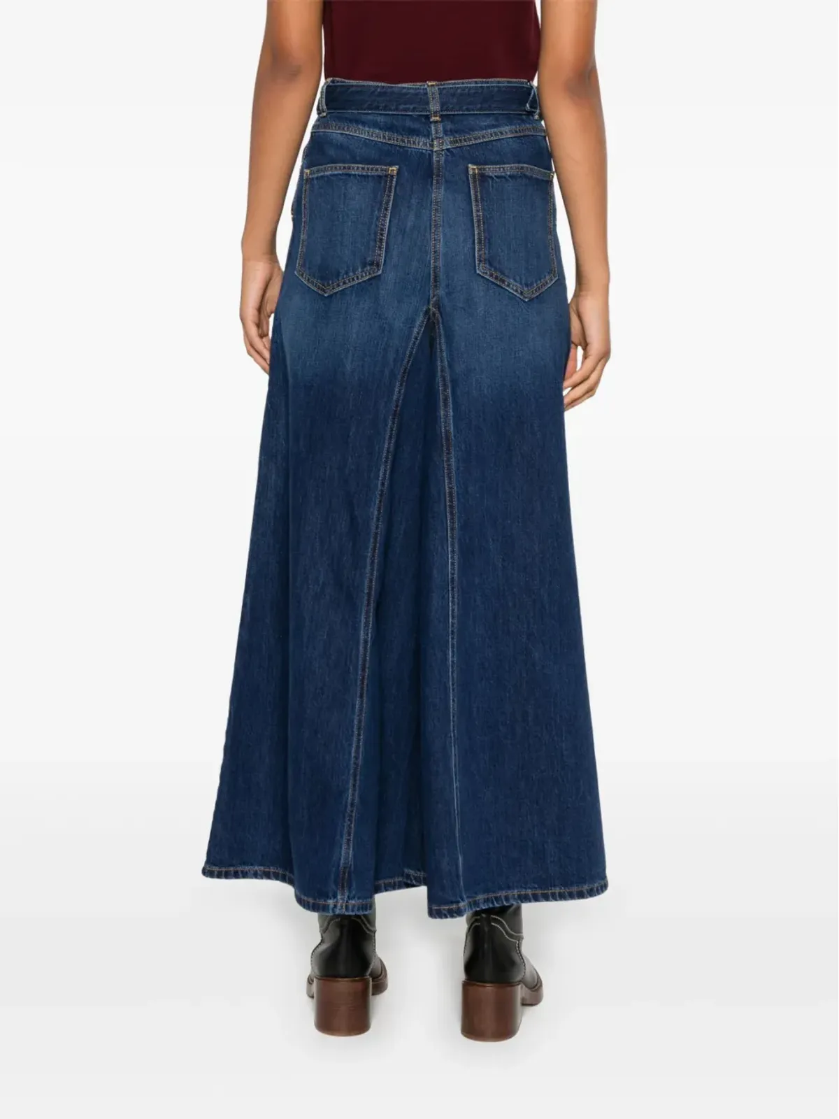 TWINSET ロゴバックル ジーンズ - 画像4