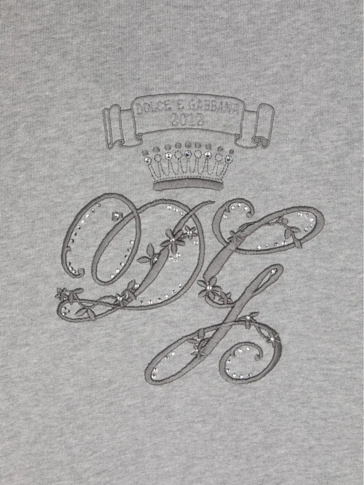 Dolce & Gabbana Kids ロゴ刺繍スウェットシャツ - 画像3