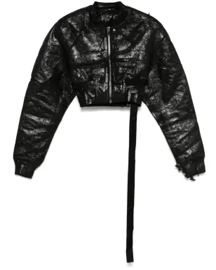 Rick Owens DRKSHDW コラージュ ボンバージャケット - ブラック - サムネイル1