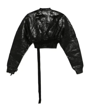 Rick Owens DRKSHDW コラージュ ボンバージャケット - ブラック - サムネイル2
