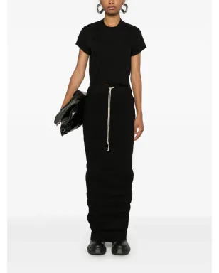 Rick Owens DRKSHDW プルオン ピラー マキシスカート - ブラック - サムネイル2