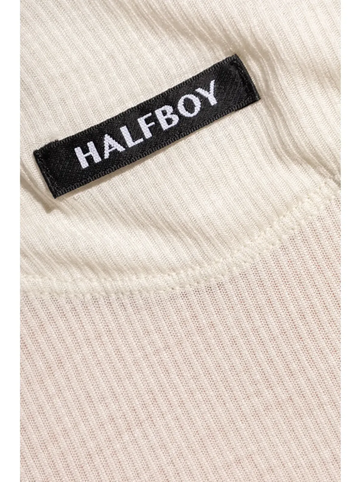 Halfboy ロゴパッチトップ - 画像5