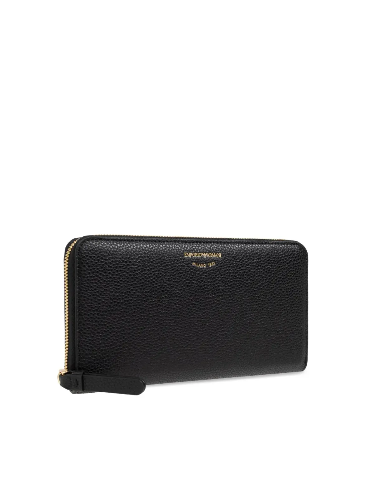 Emporio Armani embossed-logo 財布 - ブラック - 画像4