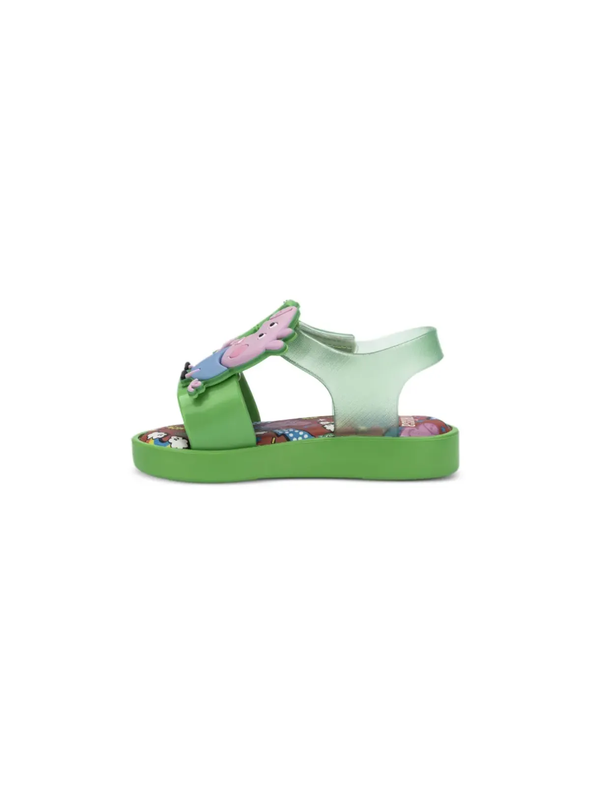 Mini Melissa Jump x Peppa Pig サンダル - グリーン - 画像5