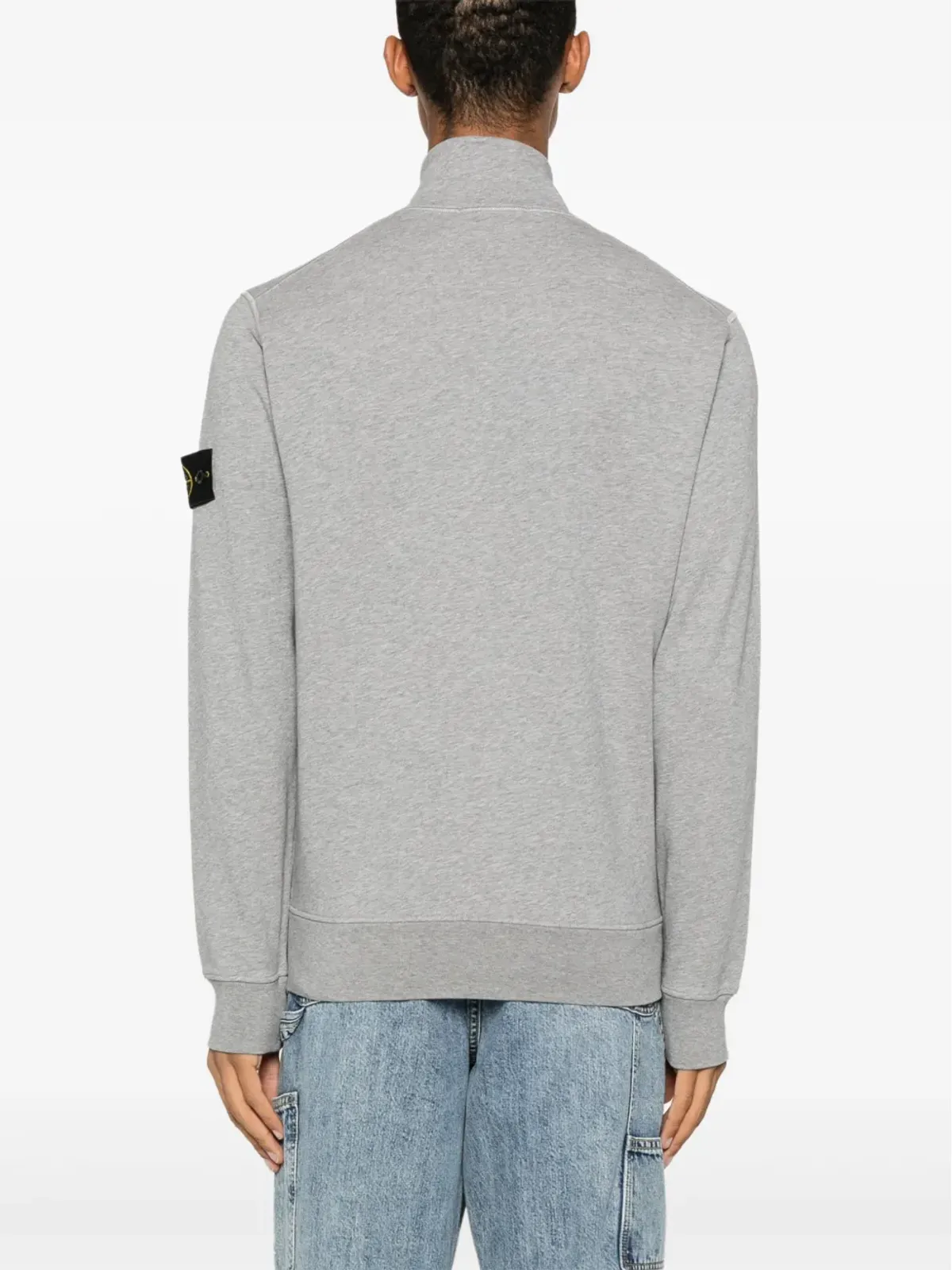 Stone Island コットンフリース スウェットシャツ - 画像4