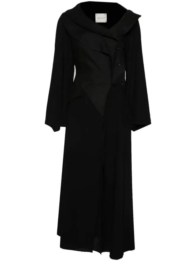 YEHUAFAN YEHUAFAN アシンメトリック マキシドレスの商品画像