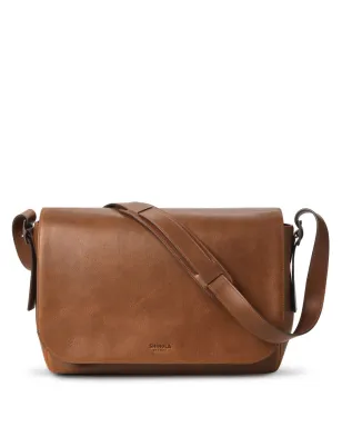 Shinola Runwell レザー メッセンジャーバッグ - サムネイル1