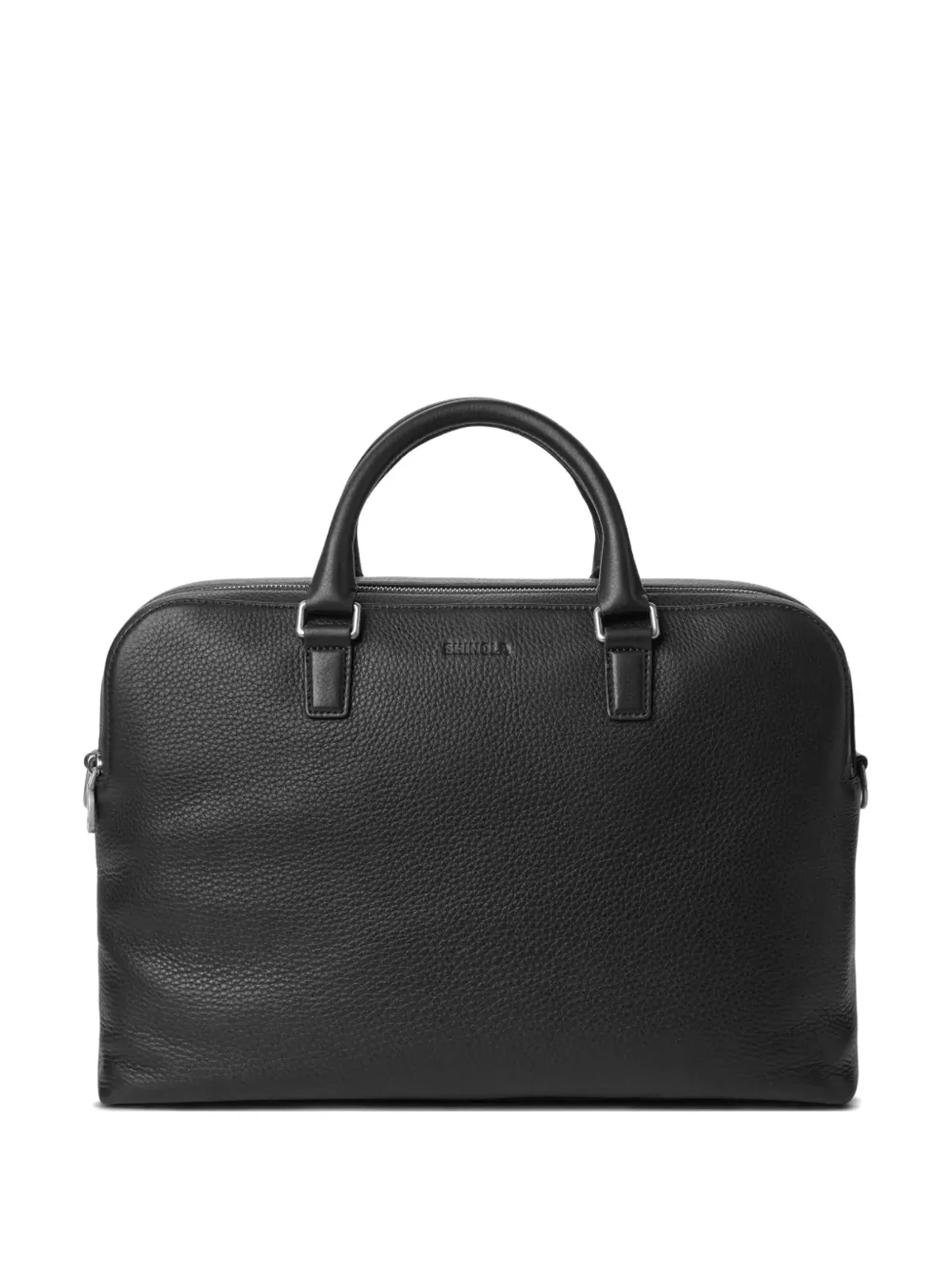 Shinola レザー トップハンドル ブリーフケース - 画像1