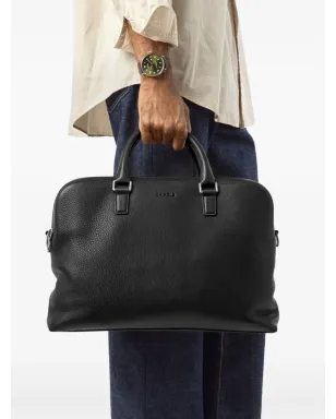 Shinola レザー トップハンドル ブリーフケース - サムネイル3