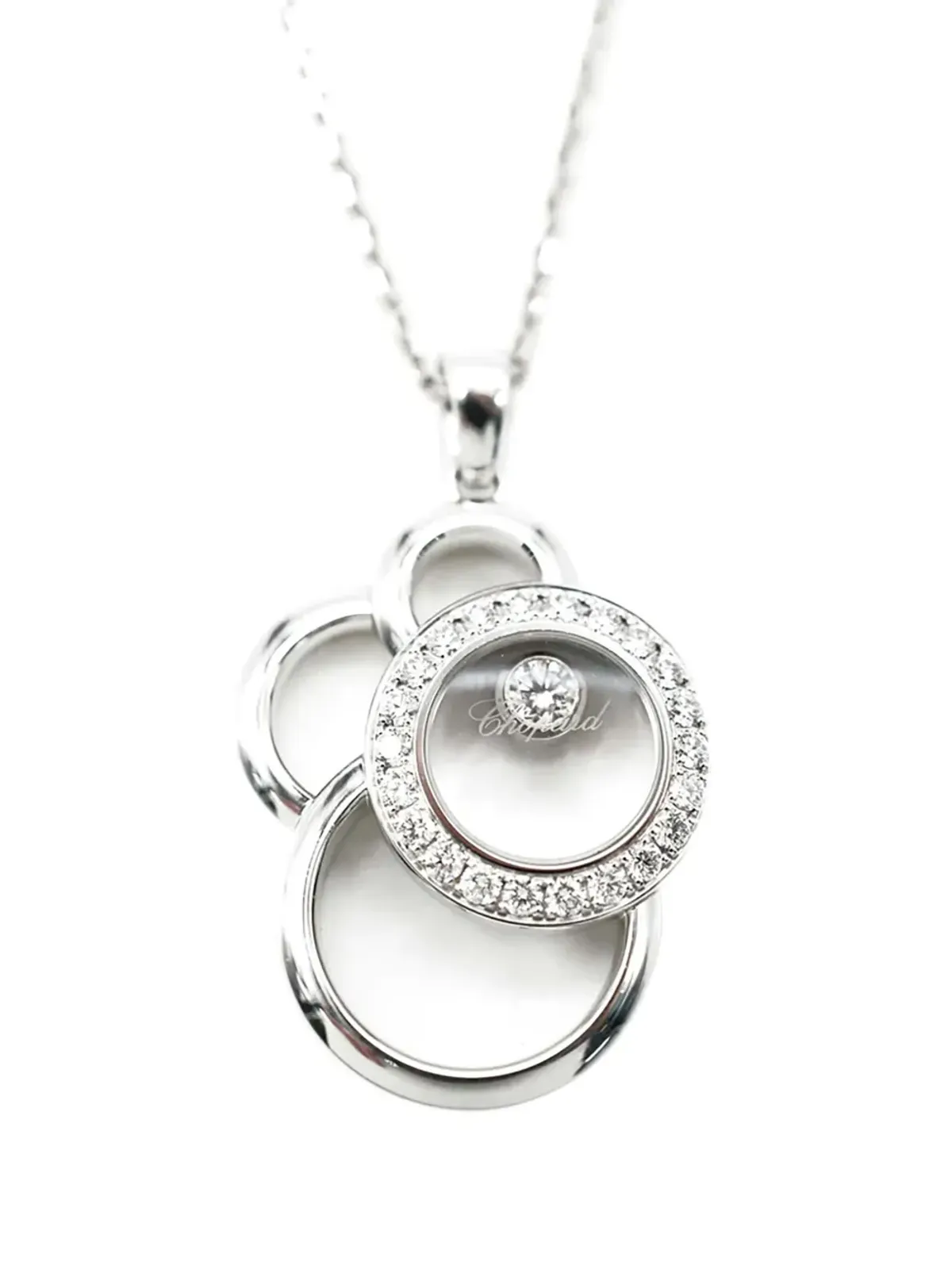 Chopard Pre-Owned ハッピーダイヤモンズ ネックレス - 画像2