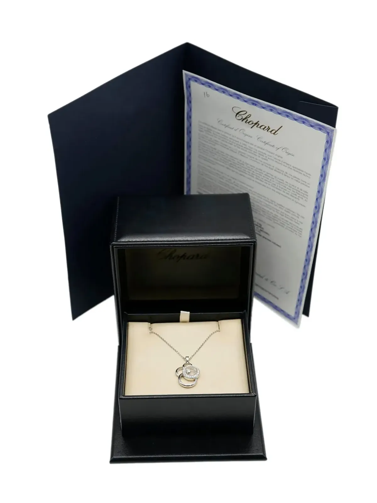 Chopard Pre-Owned ハッピーダイヤモンズ ネックレス - 画像4