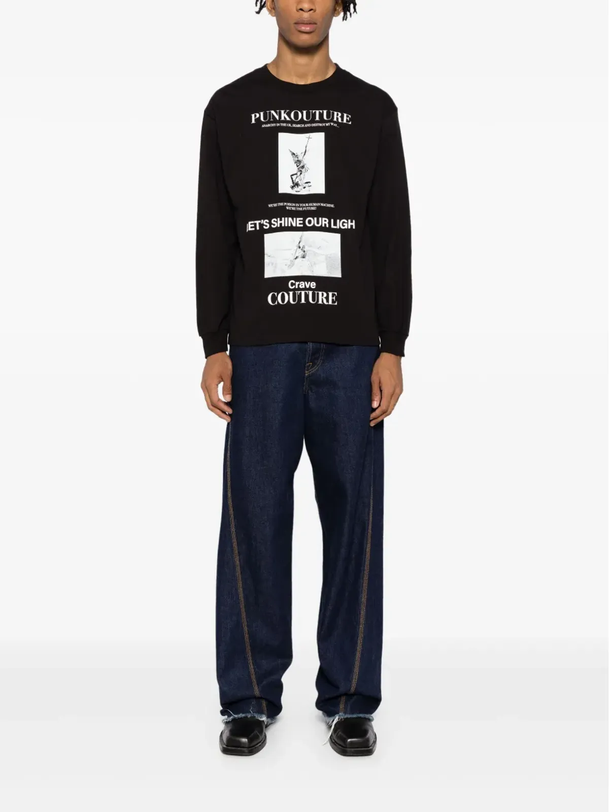 JUNTAE KIM Punkcouture Tシャツ - 画像2